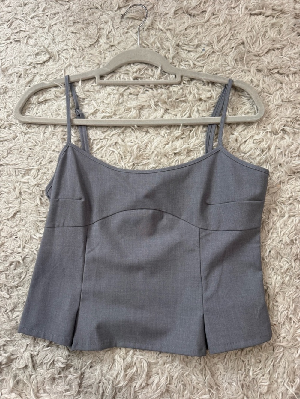 H&M Gray Sleeveless Tank Top